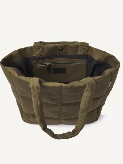 Nov Khaki Canvas Tas