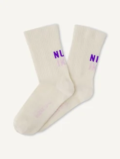 Nova Beige Combi Sokken Voor Dames
