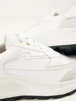 Oberon Nora Witte Sneakers Voor Dames