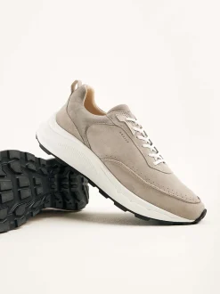 Oberon Reese Beige Sneakers Voor Heren