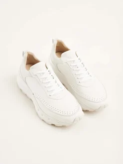 Oberon Reese Witte Sneakers Voor Heren