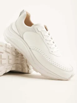 Oberon Reese Witte Sneakers Voor Heren