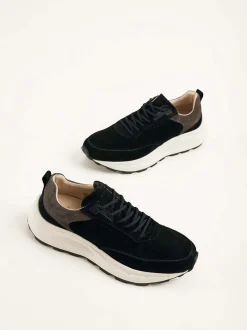 Oberon Reese Zwarte Sneakers Voor Heren