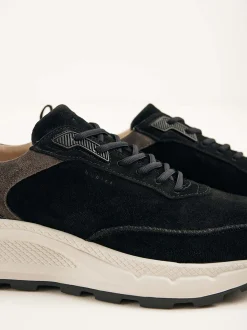 Oberon Reese Zwarte Sneakers Voor Heren