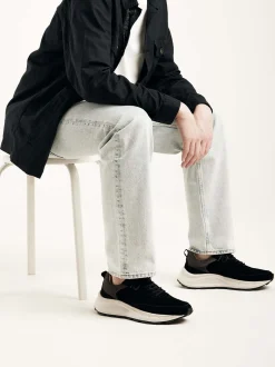 Oberon Reese Zwarte Sneakers Voor Heren