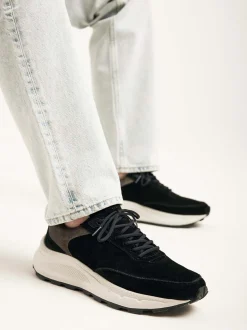 Oberon Reese Zwarte Sneakers Voor Heren