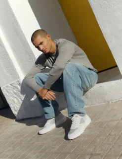 Roque Road Curl Grijze Sneakers Voor Heren