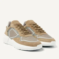 Roque Road Curl Taupe Sneakers Voor Heren