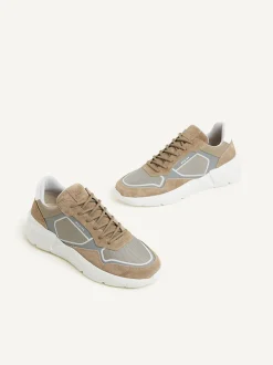 Roque Road Curl Taupe Sneakers Voor Heren