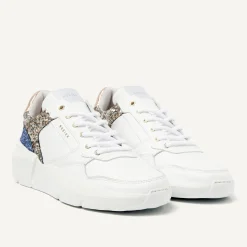Roque Road Wave Witte Glitter Sneakers Voor Dames