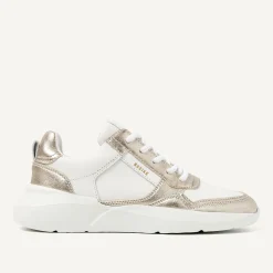 Roque Road Wave JR Wit Gouden Sneakers Voor Kids