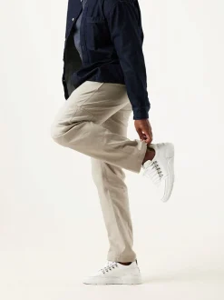 Roque Roman Witte Sneakers Voor Heren