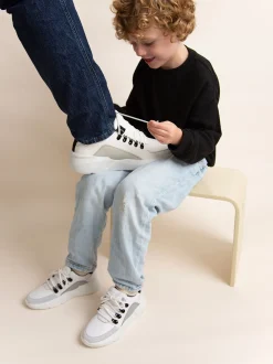 Roque Roman JR Witte Multi Sneakers Voor Kids