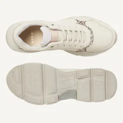 Ross Jaden Beige Sneakers Voor Dames