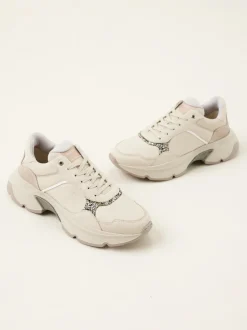 Ross Jaden Beige Sneakers Voor Dames
