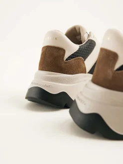 Ross Jaden Bruine Sneakers Voor Dames