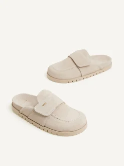 Teddy Montana Beige Slippers Voor Dames