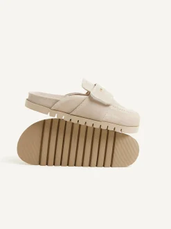 Teddy Montana Beige Slippers Voor Dames