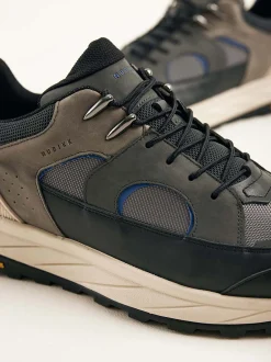 Terra Trek Donkergrijze Sneakers Voor Heren
