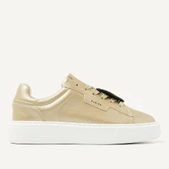 Vince Tora K Gouden Sneakers Voor Kids