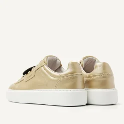 Vince Tora K Gouden Sneakers Voor Kids