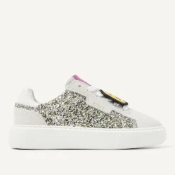 Vince Tora K Grijze Glitter Sneakers Voor Kids