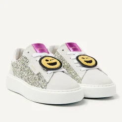 Vince Tora K Grijze Glitter Sneakers Voor Kids
