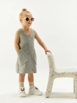 Vince Tora K Witte Sneakers Voor Kids